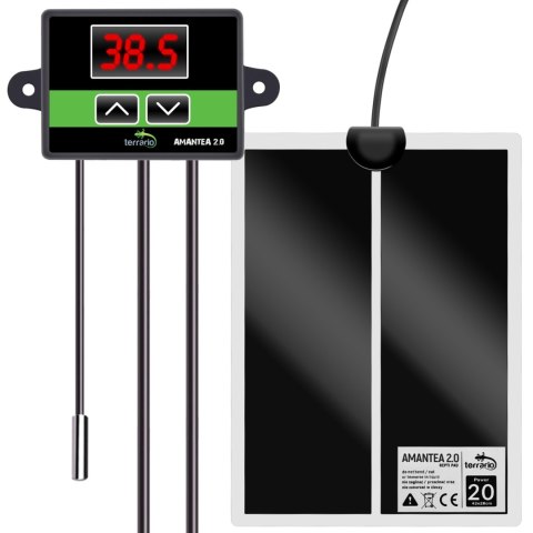 Terrario Amantea 2.0 20W - mata grzewcza z termostatem Terrario Terrario Amantea 2.0 20W - mata grzewcza z termostatem Terrario