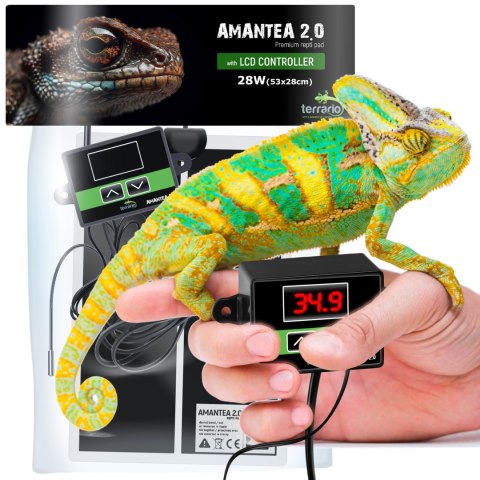 Terrario Amantea 2.0 28W - mata grzewcza z termostatem Terrario Terrario Amantea 2.0 28W - mata grzewcza z termostatem Terrario