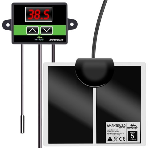 Terrario Amantea 2.0 5W - mata grzewcza z termostatem Terrario Terrario Amantea 2.0 5W - mata grzewcza z termostatem Terrario