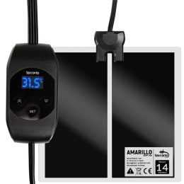 Terrario Amarillo 14W - mata grzewcza z termostatem LCD Terrario
