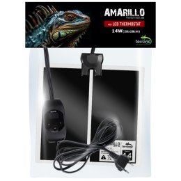 Terrario Amarillo 14W - mata grzewcza z termostatem LCD Terrario