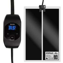 Terrario Amarillo 28W - mata grzewcza z termostatem LCD Terrario