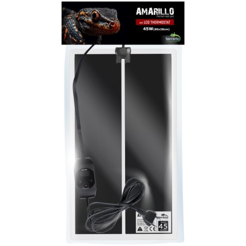 Terrario Amarillo 45W - mata grzewcza z termostatem LCD Terrario Terrario Amarillo 45W - mata grzewcza z termostatem LCD Terrario