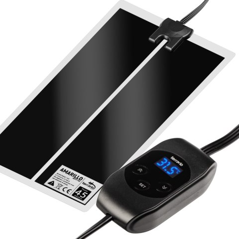 Terrario Amarillo 45W - mata grzewcza z termostatem LCD Terrario Terrario Amarillo 45W - mata grzewcza z termostatem LCD Terrario