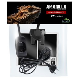 Terrario Amarillo 5W - mata grzewcza z termostatem LCD Terrario