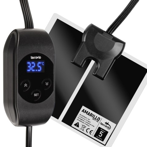 Terrario Amarillo 5W - mata grzewcza z termostatem LCD Terrario Terrario Amarillo 5W - mata grzewcza z termostatem LCD Terrario