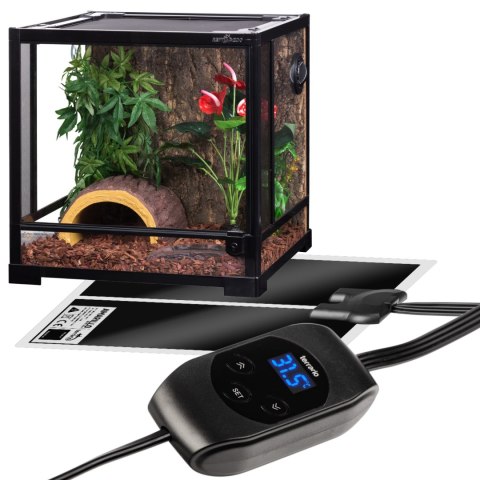Terrario Amarillo 7W - mata grzewcza z termostatem LCD Terrario Terrario Amarillo 7W - mata grzewcza z termostatem LCD Terrario