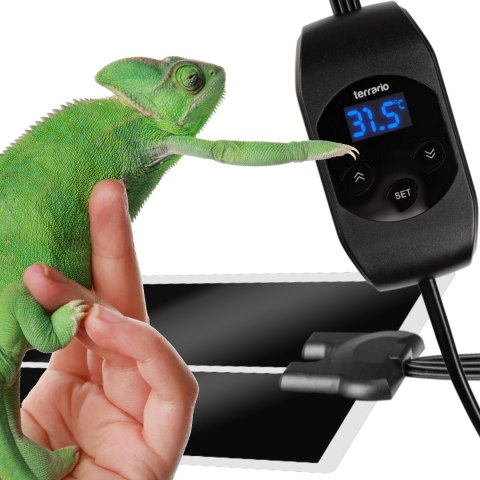 Terrario Amarillo 7W - mata grzewcza z termostatem LCD Terrario Terrario Amarillo 7W - mata grzewcza z termostatem LCD Terrario