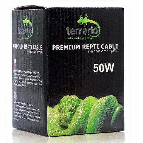 Terrario Premium Repti Cable 50W - kabel grzewczy 8,5m Terrario Terrario Premium Repti Cable 50W - kabel grzewczy 8,5m Terrario