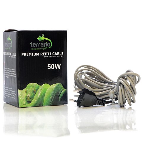 Terrario Premium Repti Cable 50W - kabel grzewczy 8,5m Terrario Terrario Premium Repti Cable 50W - kabel grzewczy 8,5m Terrario