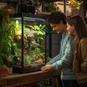 Terrario SunFusion Duo - podwójna oprawka na żarówki grzewcze i UVB Terrario