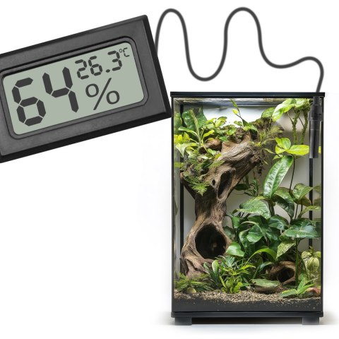 Kruger Meier Elonipac LCD - termometr hygrometr z sondą Kruger Meier Kruger Meier Elonipac LCD - termometr hygrometr z sondą Kruger Meier