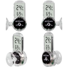 Repti-Zoo 4-sides Thermometer Hygrometer - termometr i higrometr LCD Repti-Zoo