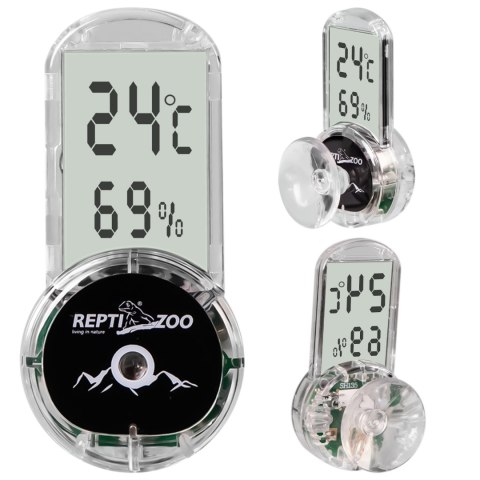 Repti-Zoo 4-sides Thermometer Hygrometer - termometr i higrometr LCD Repti-Zoo Repti-Zoo 4-sides Thermometer Hygrometer - termometr i higrometr LCD Repti-Zoo