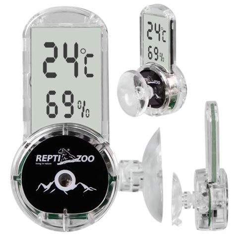 Repti-Zoo 4-sides Thermometer Hygrometer - termometr i higrometr LCD Repti-Zoo Repti-Zoo 4-sides Thermometer Hygrometer - termometr i higrometr LCD Repti-Zoo