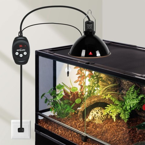 Repti-Zoo Big Lamp with Thermostat - lampa do terrarium z termostatem Repti-Zoo Repti-Zoo Big Lamp with Thermostat - lampa do terrarium z termostatem Repti-Zoo