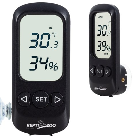 Repti-Zoo Digital Alarm Thermometer Hygrometer - termometr i higrometr LCD Repti-Zoo Repti-Zoo Digital Alarm Thermometer Hygrometer - termometr i higrometr LCD Repti-Zoo