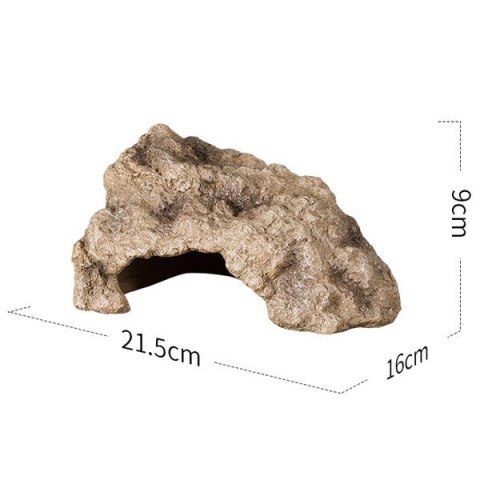 Repti-Zoo Jaskinia kamienna rogowa 21x16x9cm Repti-Zoo Repti-Zoo Jaskinia kamienna rogowa 21x16x9cm Repti-Zoo