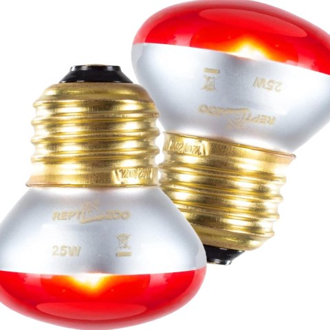 Repti-Zoo Mini Infrared Spot 25W NANO - żarówka grzewcza 2 sztuki Repti-Zoo