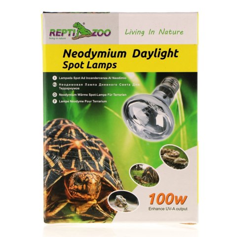 Repti-Zoo Neodymium Daylight 100W - żarówka grzewcza neodymowa Repti-Zoo Repti-Zoo Neodymium Daylight 100W - żarówka grzewcza neodymowa Repti-Zoo