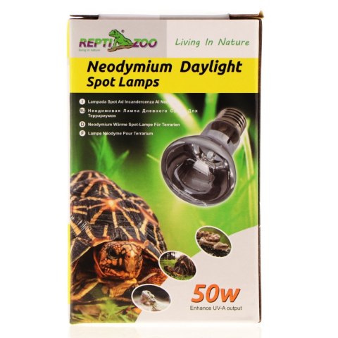Repti-Zoo Neodymium Daylight 50W - żarówka grzewcza neodymowa Repti-Zoo Repti-Zoo Neodymium Daylight 50W - żarówka grzewcza neodymowa Repti-Zoo