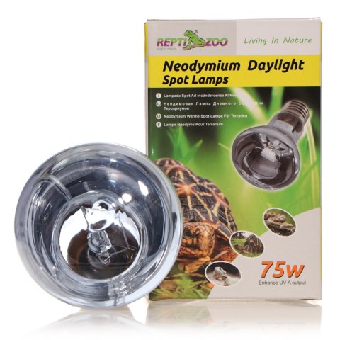 Repti-Zoo Neodymium Daylight 75W - żarówka grzewcza neodymowa Repti-Zoo Repti-Zoo Neodymium Daylight 75W - żarówka grzewcza neodymowa Repti-Zoo