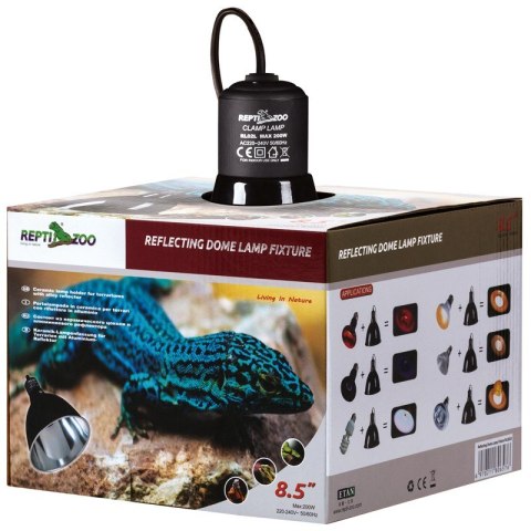 Repti-Zoo Oprawka z kloszem na żarówkę do 200W Repti-Zoo Repti-Zoo Oprawka z kloszem na żarówkę do 200W Repti-Zoo