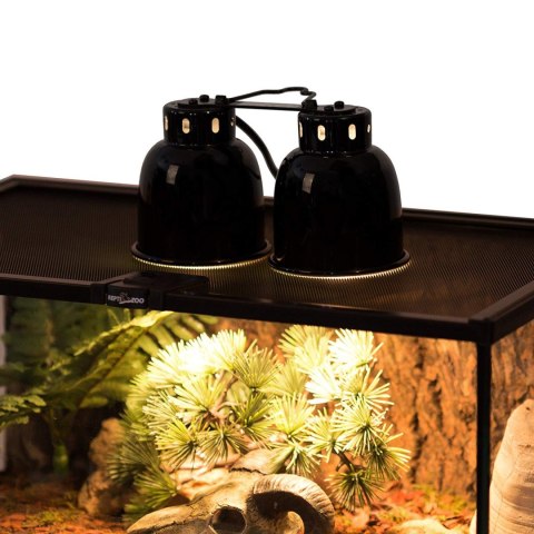 Repti-Zoo Podwójna Lampa na żarówki 2 x 40W Repti-Zoo Repti-Zoo Podwójna Lampa na żarówki 2 x 40W Repti-Zoo