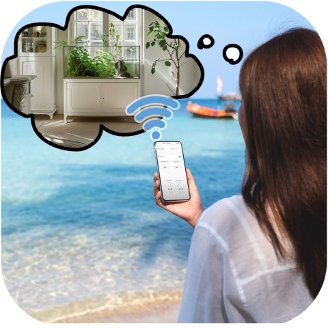 Repti-Zoo Smart Wi-Fi Deep Lamp - lampa na żarówki grzewcze Wi-Fi Repti-Zoo Repti-Zoo Smart Wi-Fi Deep Lamp - lampa na żarówki grzewcze Wi-Fi Repti-Zoo