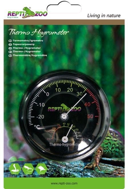 Repti-Zoo termometr higrometr analogowy Repti-Zoo Repti-Zoo termometr higrometr analogowy Repti-Zoo
