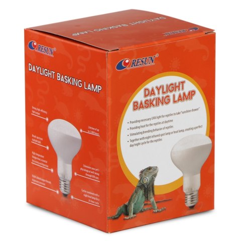 Resun Daylight Basking Lamp 75W - żarówka grzewcza punktowa Resun Resun Daylight Basking Lamp 75W - żarówka grzewcza punktowa Resun
