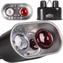 Resun Reptile Black Lamp DUO Mini - lampa podwójna do terrarium Resun