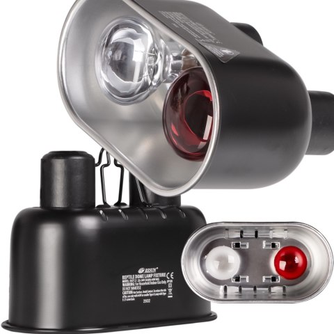 Resun Reptile Black Lamp DUO Mini - lampa podwójna do terrarium Resun Resun Reptile Black Lamp DUO Mini - lampa podwójna do terrarium Resun