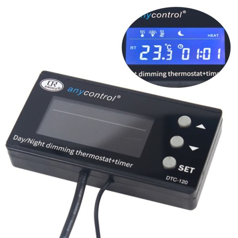 Ringder DTC-120 Dimming thermostat - termostat i programator czasowy Ringder Ringder DTC-120 Dimming thermostat - termostat i programator czasowy Ringder