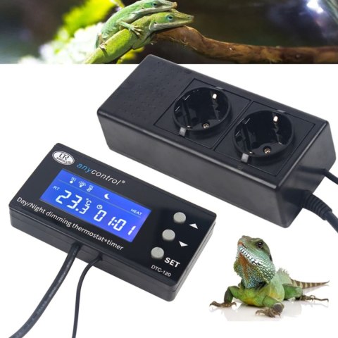 Ringder DTC-120 Dimming thermostat - termostat i programator czasowy Ringder Ringder DTC-120 Dimming thermostat - termostat i programator czasowy Ringder