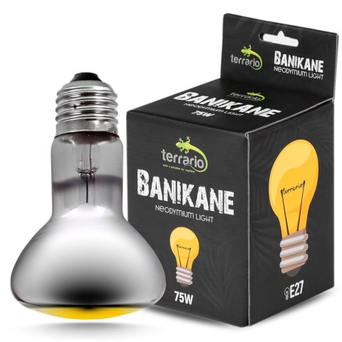 Terrario Banikane Neodymium Light - żarówka grzewcza neodymowa 75W Terrario Terrario Banikane Neodymium Light - żarówka grzewcza neodymowa 75W Terrario