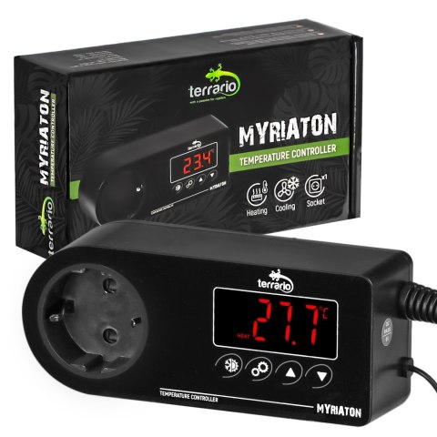 Terrario Myriaton Temperature Controller - termostat elektroniczny Terrario Terrario Myriaton Temperature Controller - termostat elektroniczny Terrario