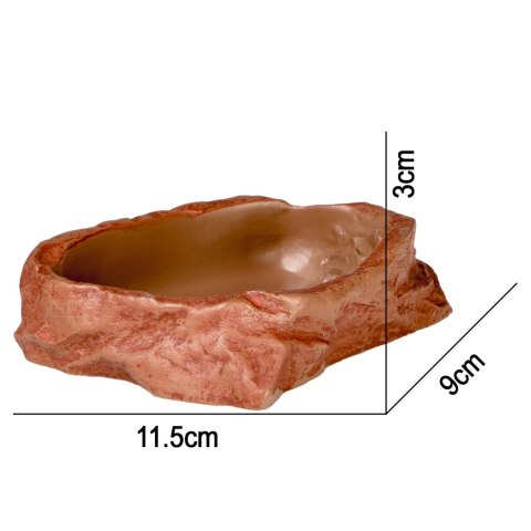 Terrario Natural Bowl M - Miska do Terrarium 11,5x9x3 cm Terrario Terrario Natural Bowl M - Miska do Terrarium 11,5x9x3 cm Terrario