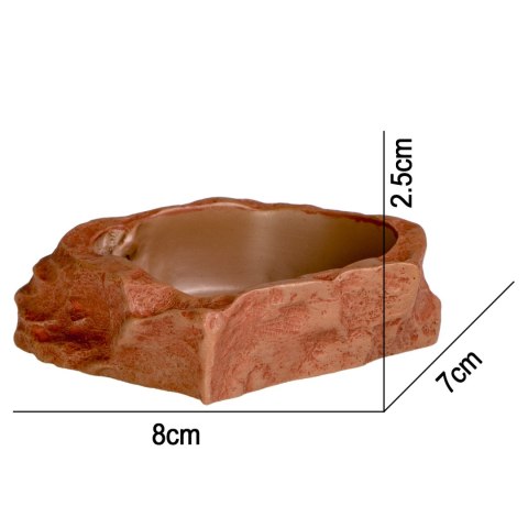 Terrario Natural Bowl S - Miska do Terrarium 8x7x2,5 cm Terrario Terrario Natural Bowl S - Miska do Terrarium 8x7x2,5 cm Terrario