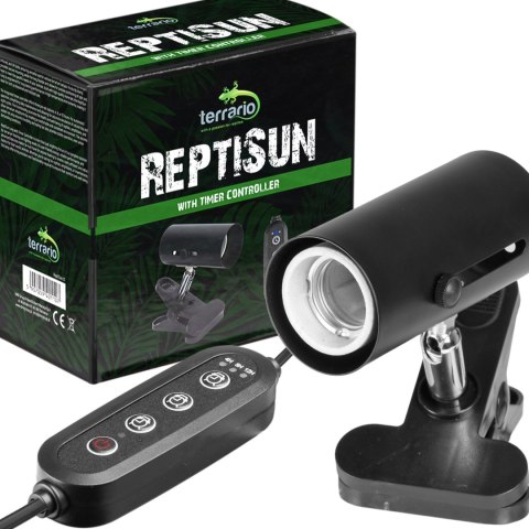 Terrario ReptiSun Time Control - lampa z programatorem czasowym Terrario Terrario ReptiSun Time Control - lampa z programatorem czasowym Terrario