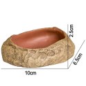 Terrario Rock Oasis S - Miska do Terrarium 10x6,5x2,5 cm Terrario Terrario Rock Oasis S - Miska do Terrarium 10x6,5x2,5 cm Terrario