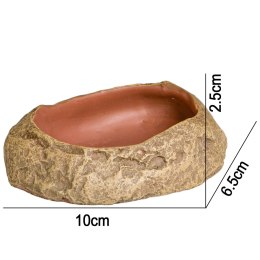 Terrario Rock Oasis S - Miska do Terrarium 10x6,5x2,5 cm Terrario