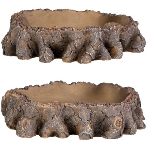 Terrario Root Bowl - Miska do Terrarium 16x16x4 cm Terrario Terrario Root Bowl - Miska do Terrarium 16x16x4 cm Terrario