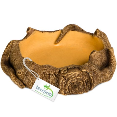 Terrario Rustic Wood Bowl - Miska do Terrarium 12x12x3,5 cm Terrario