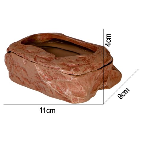 Terrario SplitRock Smart Bowl - miska do karmienia żywym pokarmem 11x9x4 cm Terrario Terrario SplitRock Smart Bowl - miska do karmienia żywym pokarmem 11x9x4 cm Terrario
