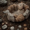 Terrario Stone Circle Bowl L - Miska do Terrarium 17x15x4,5 cm Terrario