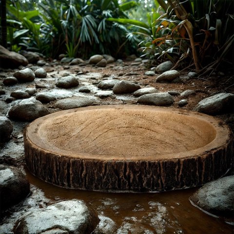 Terrario Tree Ring Bowl S - Miska do Terrarium 9,5x7,5x1 cm Terrario Terrario Tree Ring Bowl S - Miska do Terrarium 9,5x7,5x1 cm Terrario