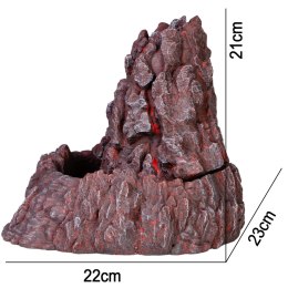 Terrario Volcano Fountain - Fontanna do Terrarium 22x23x21 cm Terrario