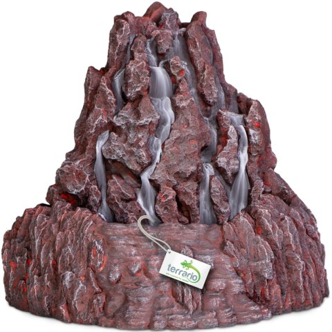 Terrario Volcano Fountain - Fontanna do Terrarium 22x23x21 cm Terrario Terrario Volcano Fountain - Fontanna do Terrarium 22x23x21 cm Terrario
