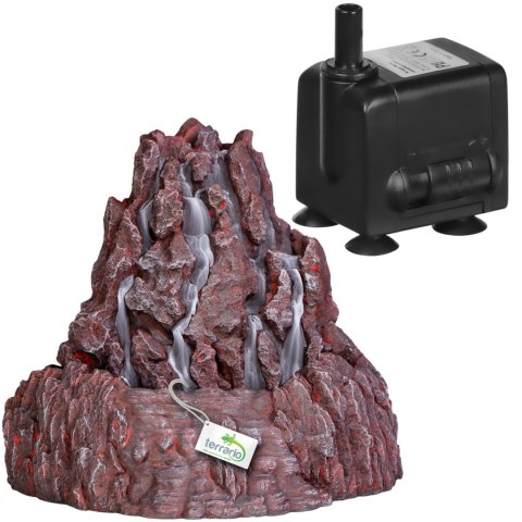 Terrario Volcano Fountain - Fontanna do Terrarium z pompą Terrario Terrario Volcano Fountain - Fontanna do Terrarium z pompą Terrario